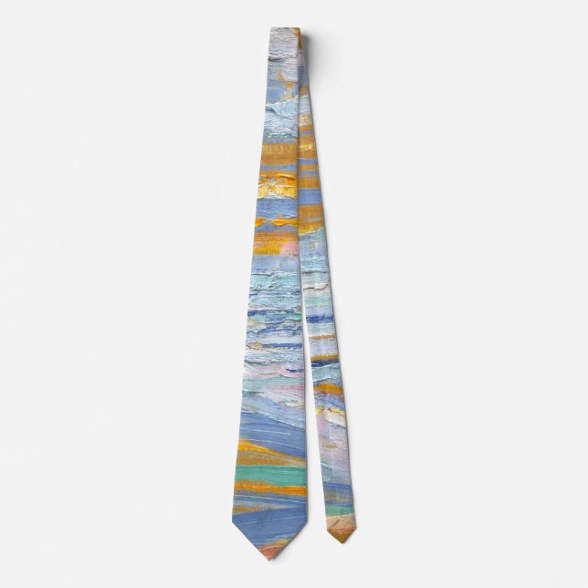 Visa från Dunes med strand - Piet Mondrian - Slips (Framsida)