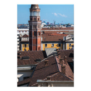 Visa från Duomo Tak Fototryck