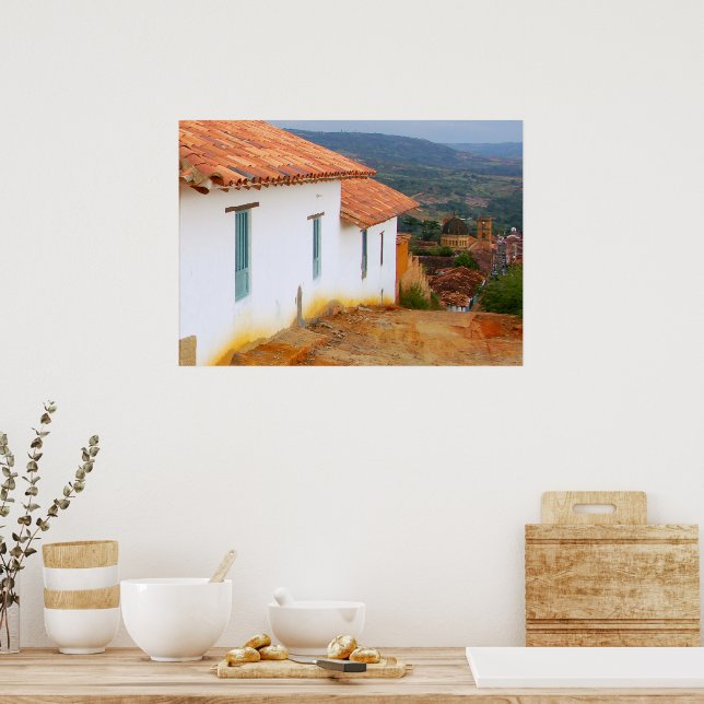 Visa från en Backe-Poster Poster (Kök)