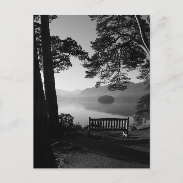 Visa från Friars krag: Derwentwater, Cumbria Vykort (Framsida)