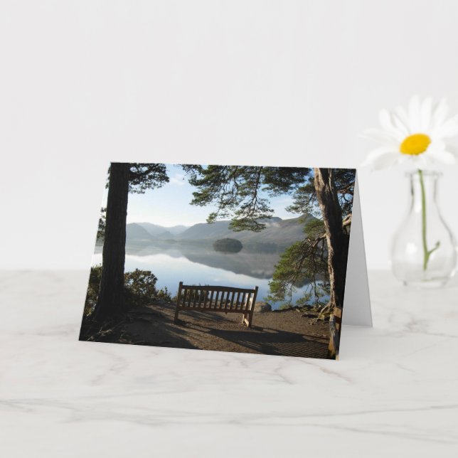 Visa från Friars krag - Derwentwater Kort (Liten växt)