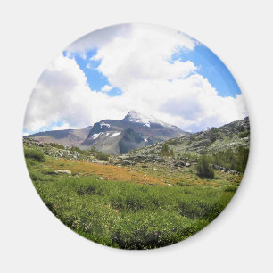 Visa från Gaylor Sjöar Trail, Tioga Pass, CA Magnet