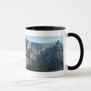 Visa från Glacier Point i Yosemite nationalpark Mugg