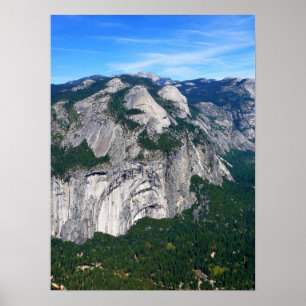 Visa från Glacier Point, Yosemite, CA Poster