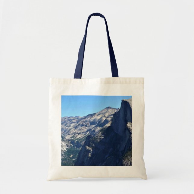 Visa från Glacier Point, Yosemite, CA Tygkasse (Framsidan)