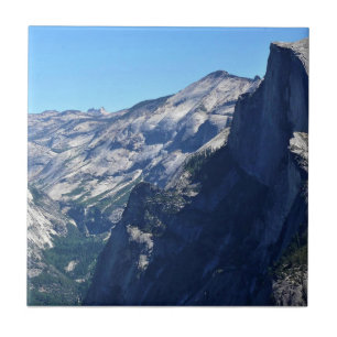 Visa från Glacier Point, Yosemite, Kalifornien Kakelplatta