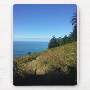 Visa från Hart's Cove Trail, Oregon Kusten Musmatta