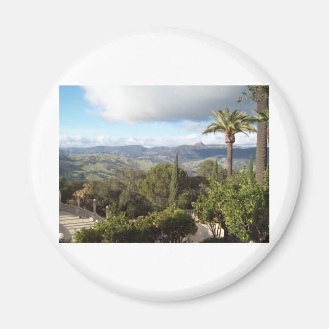 Visa från Hearst Castle Magnet (Framsidan)