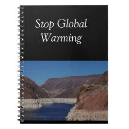 Visa från Hoover Dam 2016. Anteckningsbok