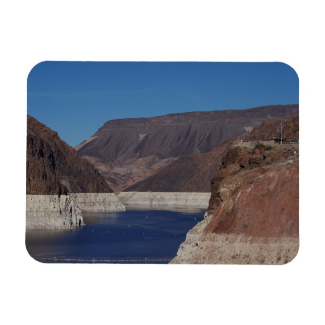 Visa från Hoover Dam 2016 Magnet (Horisontell)
