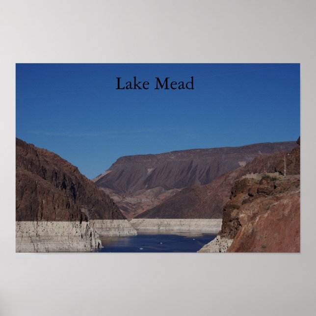 Visa från Hoover Dam 2016 Poster (Framsidan)