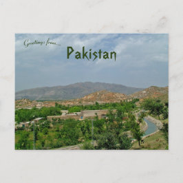 Visa från Jaulianska klostret Pakistan Vykort