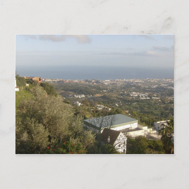 Visa från Mijas, Spanien Vykort (Framsida)