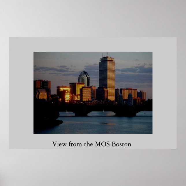 Visa från MOS Boston Poster (Framsidan)