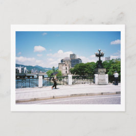 Visa från Motoyasu Bridge: Hiroshima Vykort