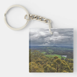 Visa från Mount Buninyong-Nyckelringen