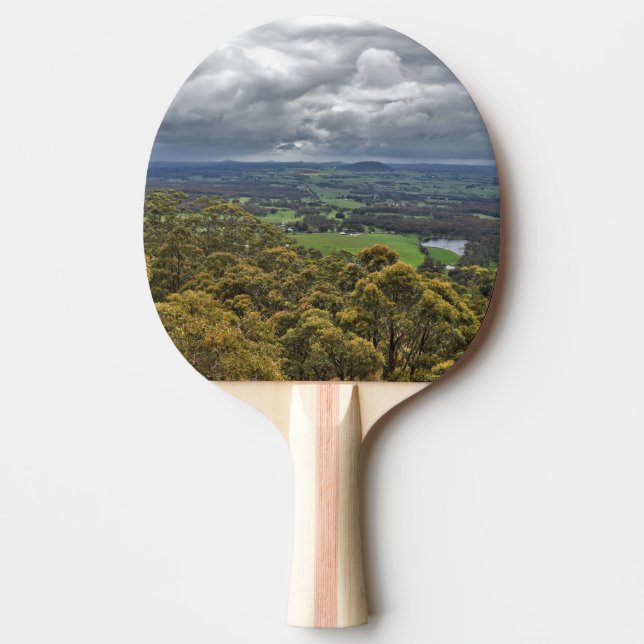 Visa från Mount Buninyong Ping Pong Paddle Pingisracket (Framsidan)