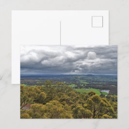 Visa från Mount Buninyong Postcard Vykort