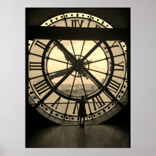 Visa från museet D'Orsay i Paris Poster