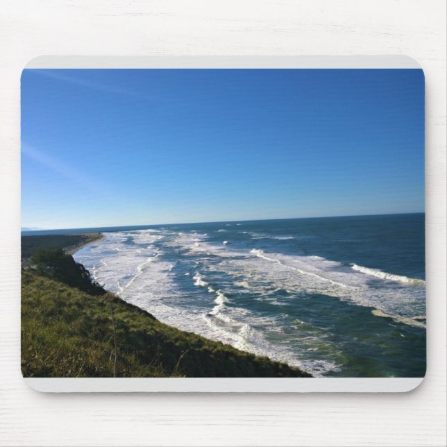 Visa från North Head Lighthouse, Washington Musmatta (Framsidan)