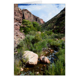 Visa från North Kaibab Trail OBS Kort