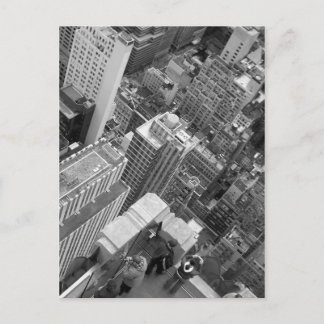 Visa från överkant av NYC för Sten Vykort