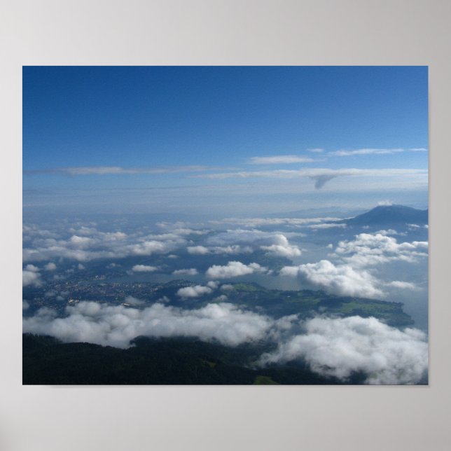 Visa från Pilatus Poster (Framsidan)