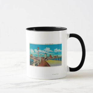 Visa från regnbåge, Long Beach Mugg