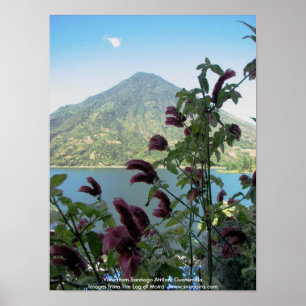 Visa från Santiago Atitlan, Guatemala Poster