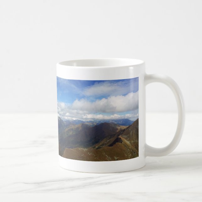Visa från Starorobocianski Wierch Tatras Mugg (Höger)