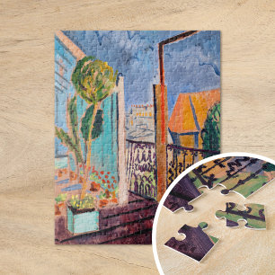 Visa från Studio-fönstret Isaac Grünewald Pussel