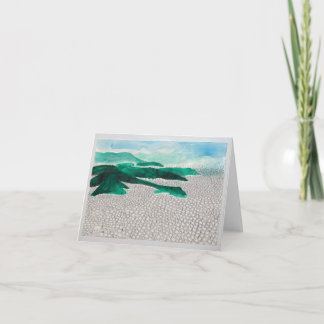 Visa från Taipei 101 Blank Note-kort Anteckningskort