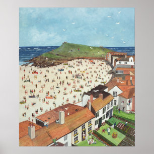 Visa från Tate Gallery St. Ives Poster