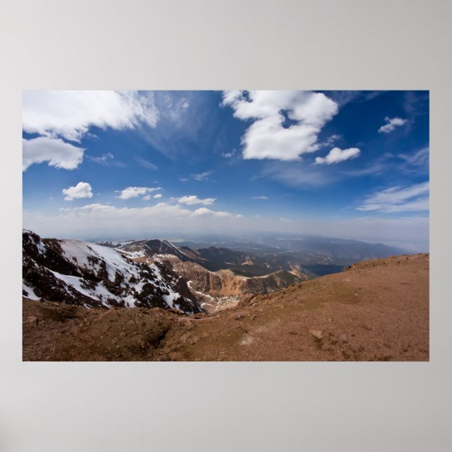 Visa från toppen av pikmötet poster (Framsidan)