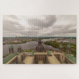 Visa från torn, Ottawa, Kanada Pussel