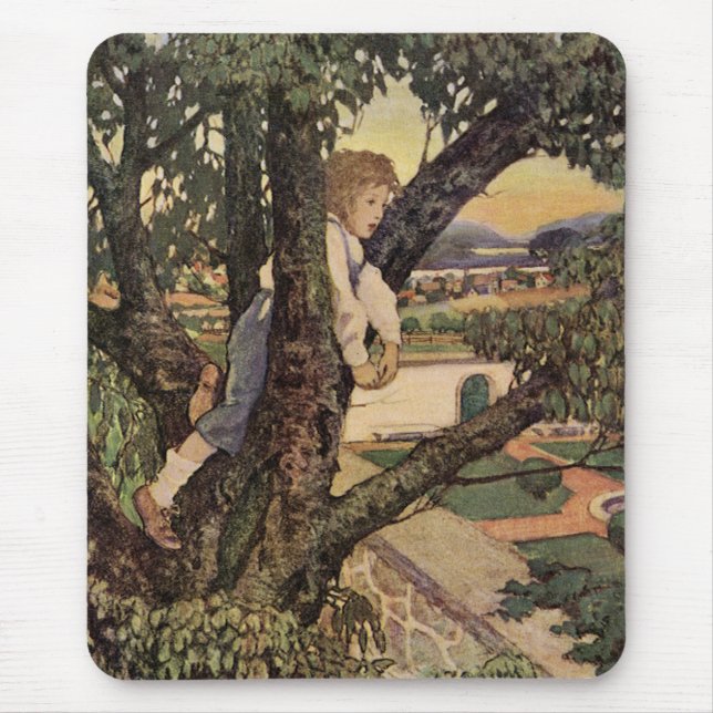 Visa från Träd av Jessie Willcox Smith Musmatta (Framsidan)