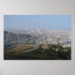 Visa från Twin Peaks San Francisco Poster