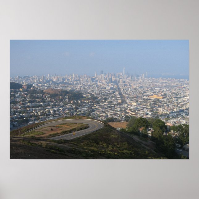 Visa från Twin Peaks San Francisco Poster (Framsidan)