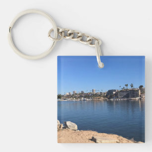 Visa från Wedge, Newport Beach, Kalifornien