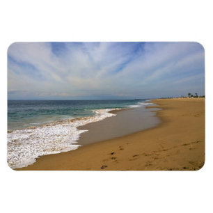 Visa från Wedge, Newport Beach, Kalifornien Magnet