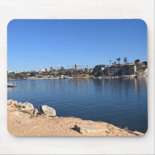 Visa från Wedge, Newport Beach, Kalifornien Musmatta