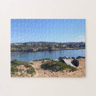 Visa från Wedge, Newport Beach, Kalifornien Pussel