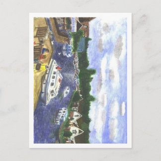 Visa från Wroxham Bridge Norfolk Broads Vykort