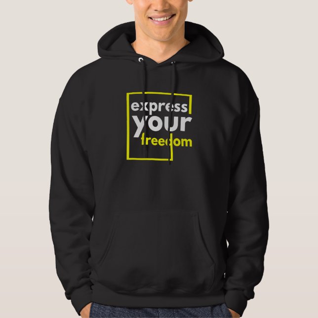 Visa frihet hoodie (Framsida)
