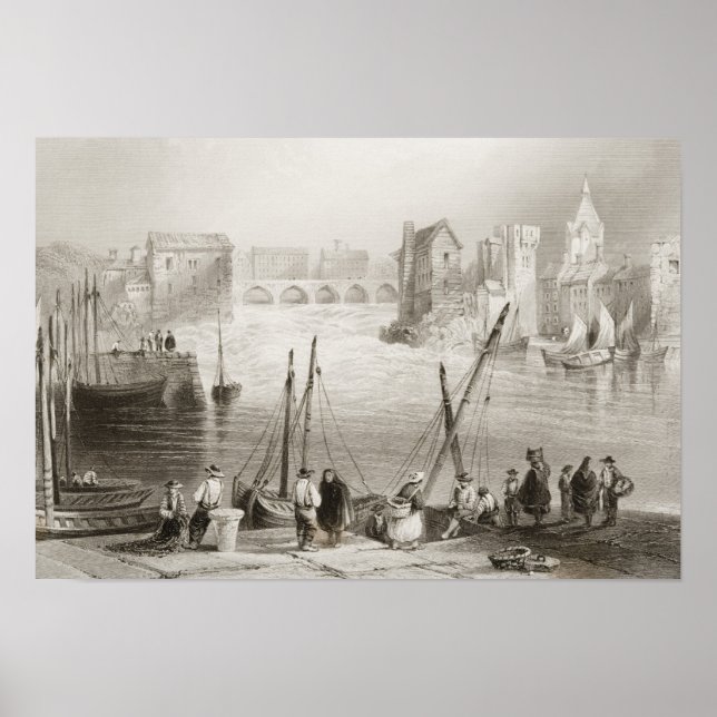 Visa Galway från Claddagh Poster (Framsidan)