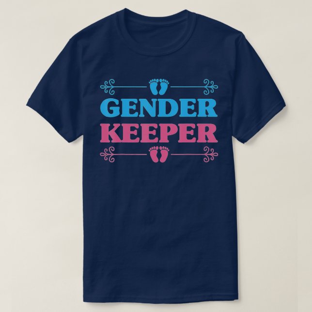 Visa Gender för gender Keeper (1) T Shirt (Design framsida)