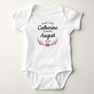 Visa Gender för meddelande om Gravid i flicka T Shirt