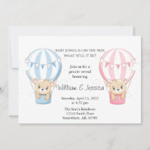 Visa Gender för nalle Luftballong