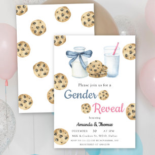 Visa Genderna mjölk & Cookies Inbjudningar