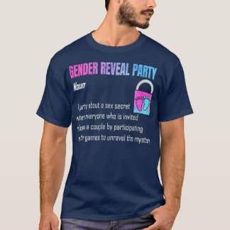 Visa Genderna Party i gender T Shirt